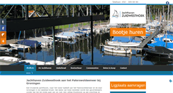 Desktop Screenshot of jachthavenzuidwesthoek.nl